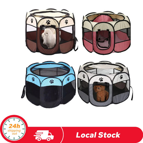 Foldable soft fabric dog - foldable,