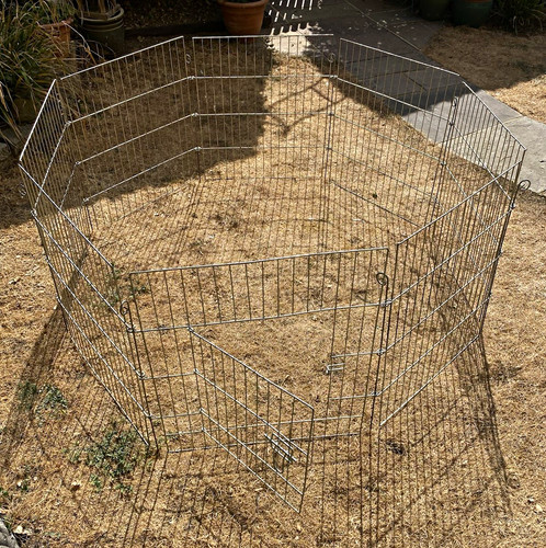 Metal wire outdoor dog - wire,