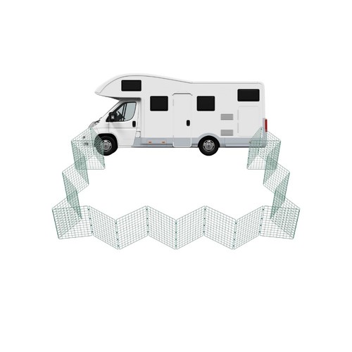 Outdoor dog fence foldable - dog,
