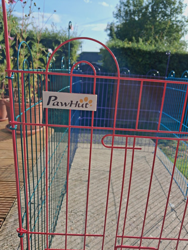 Pawhut metal outdoor dog - outdoor,