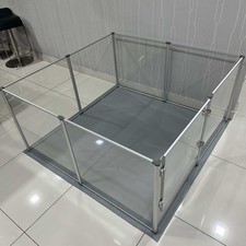 Large Clear Acrylic Dog