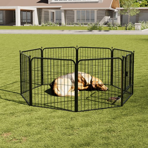 Panel dog playpen metal pet - 8,