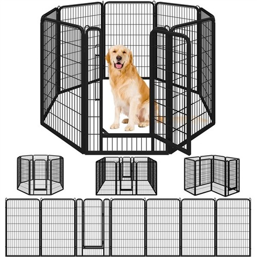 8pcs metal dog playpen - dog,