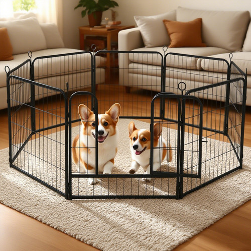 Panel dog pen pet - pen,