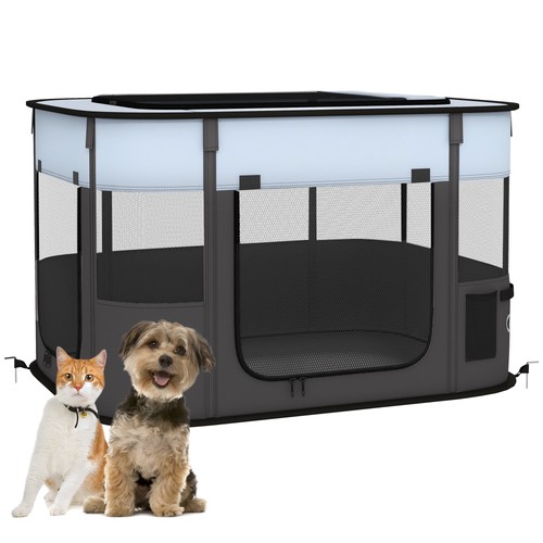 Pawhut portable dog pen - portable,