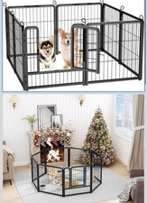 HOMIDEC Dog Pen 8 Panel Puppy
