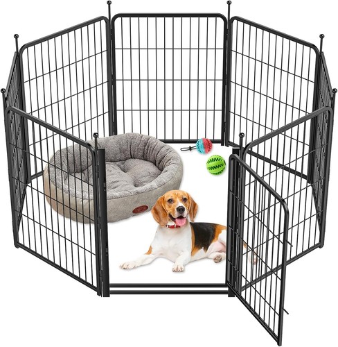 Panel dog playpen 80cm high - panel,
