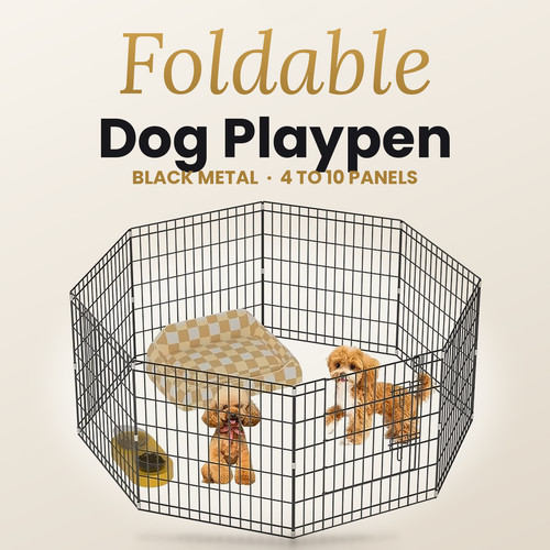 Foldable dog playpen - dog,