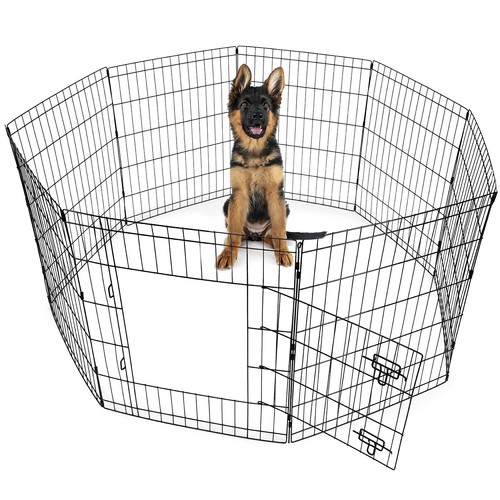 Metal dog playpen - playpen, foldable