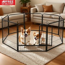 8 Panel Dog Pen Pet Puppy