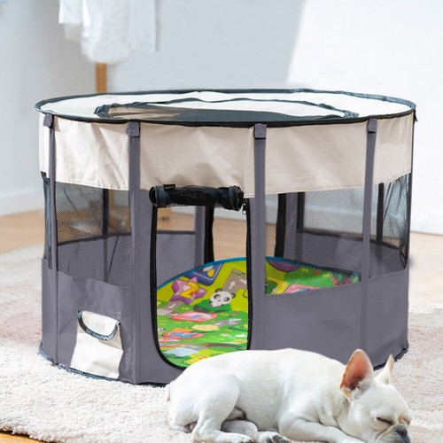 Foldable pet tent dog cat - tent,