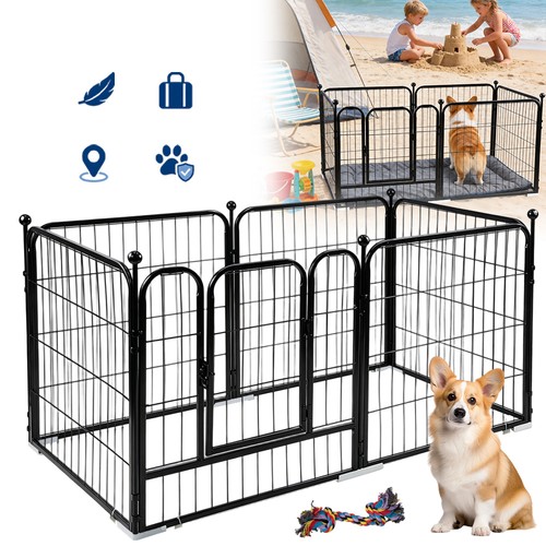 Metal dog pen heavy - heavy, duty
