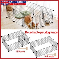 12/10 Panels Pet Dog Play Pen